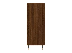 Aparador madera de ingeniería marrón roble 34,5x34x90 cm