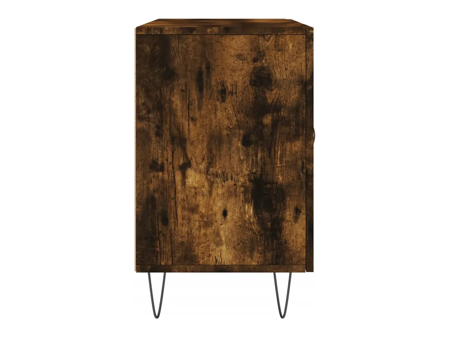 Aparador madera de ingeniería roble ahumado 100x36x60 cm