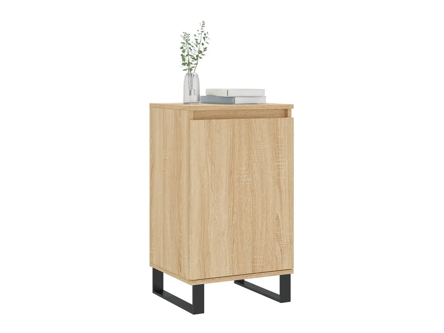 Aparador madera de ingeniería roble Sonoma 40x35x70 cm ES88572