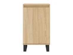 Aparador madera de ingeniería roble Sonoma 40x35x70 cm ES88572