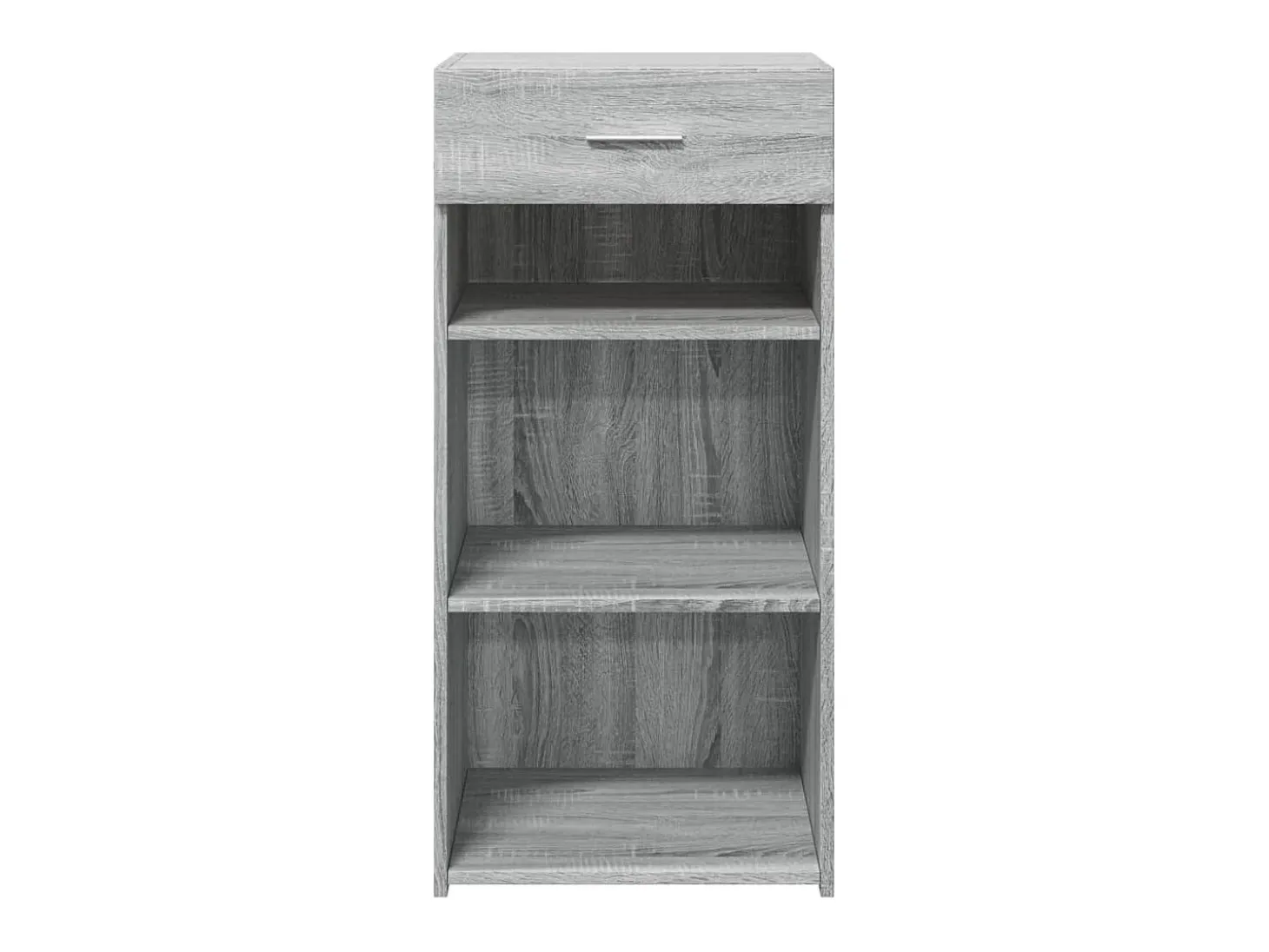 Aparador madera de ingeniería gris Sonoma 45x42,5x93 cm