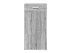 Aparador madera de ingeniería gris Sonoma 45x42,5x93 cm
