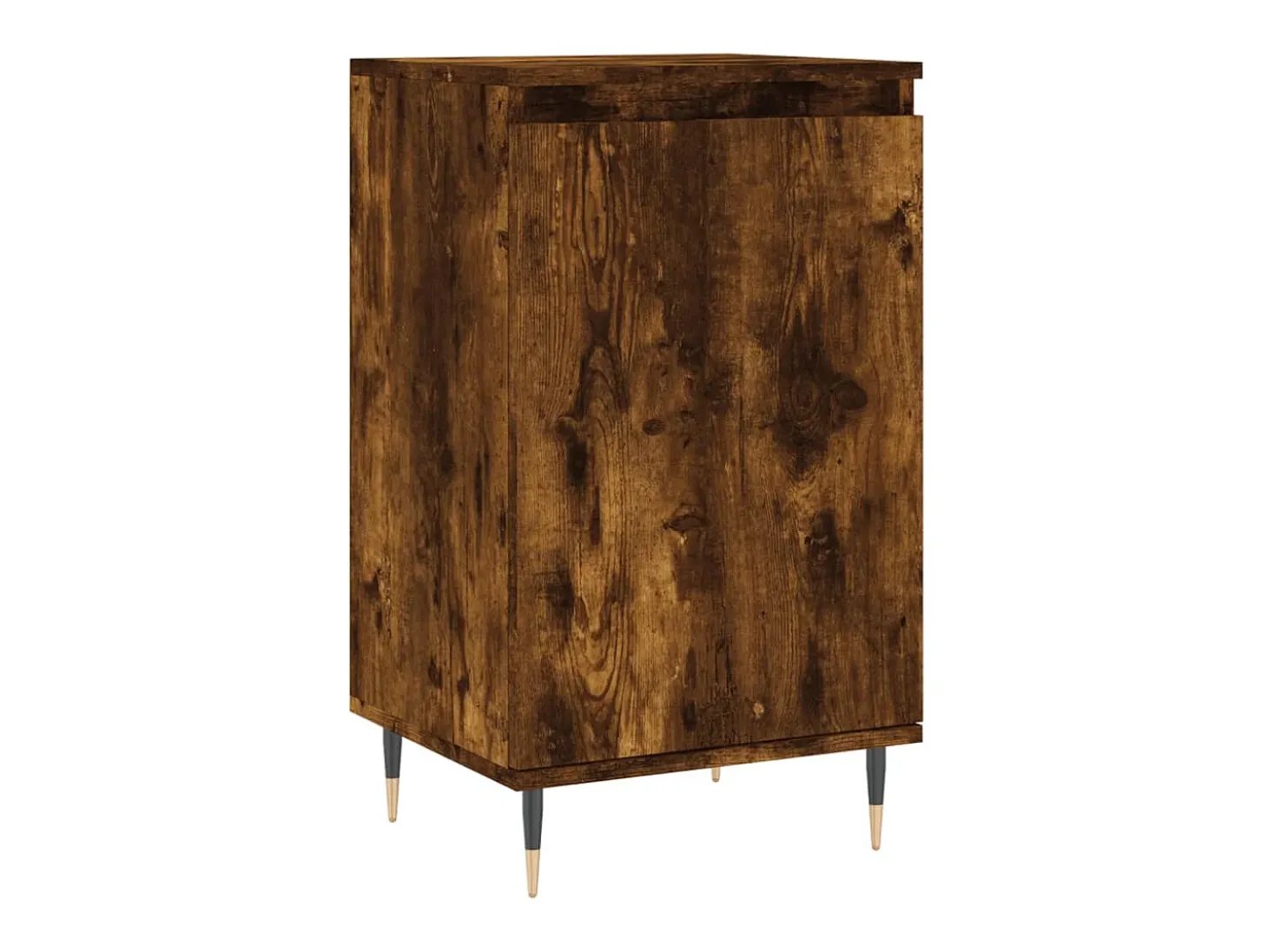 Aparador madera de ingeniería roble ahumado 40x35x70 cm ES96825