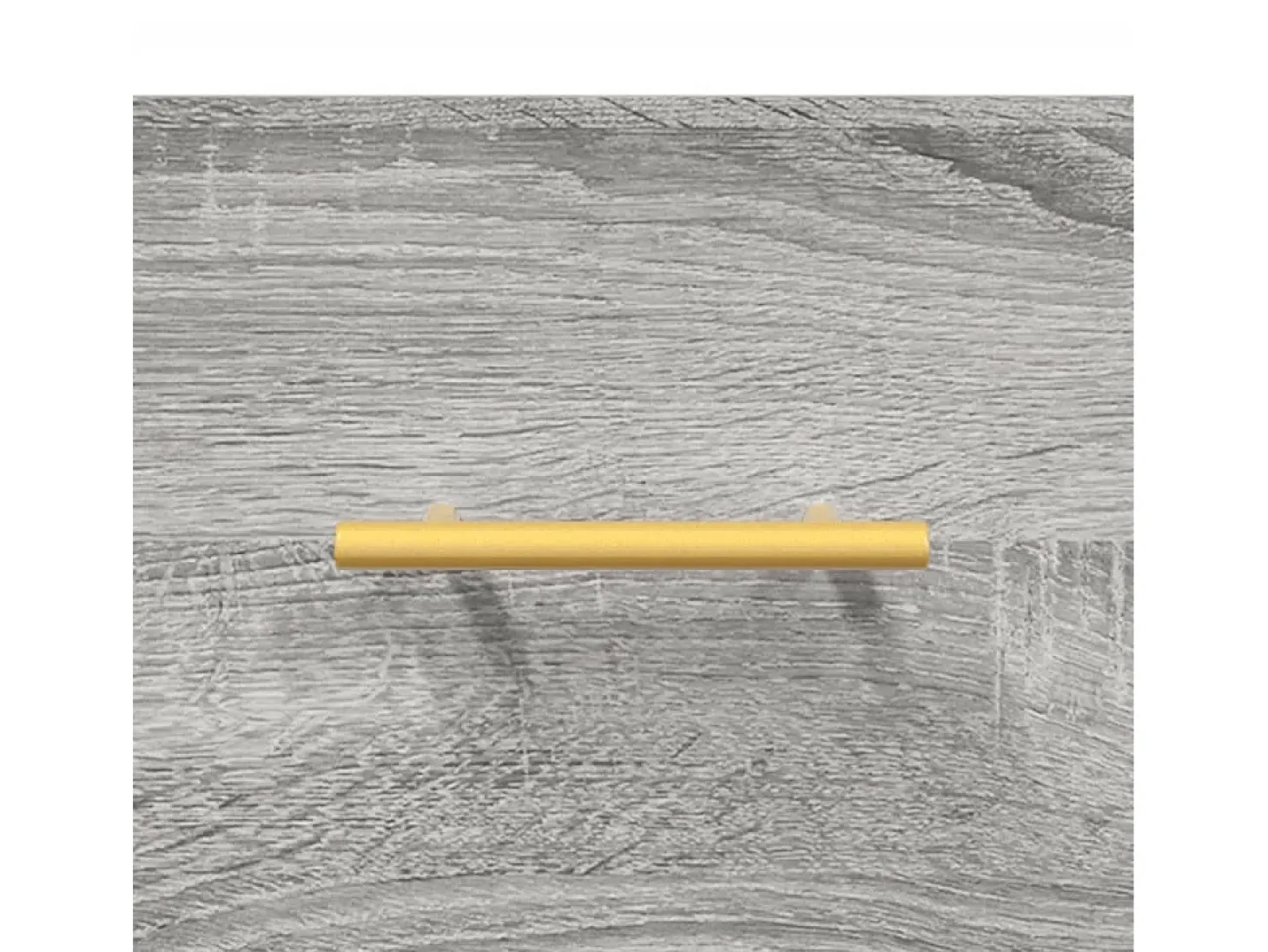 Aparador madera de ingeniería gris Sonoma 34,5x34x90 cm