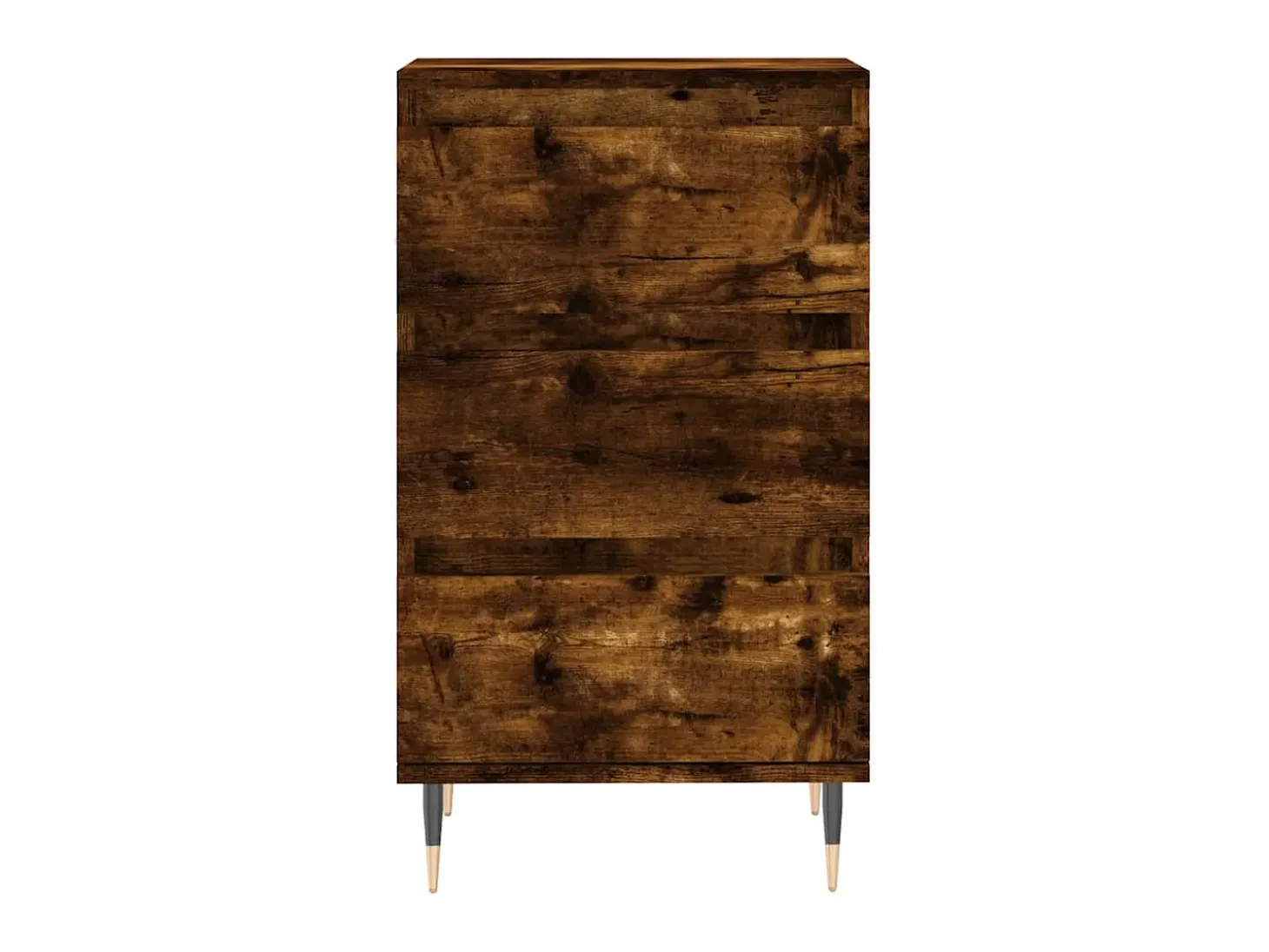 Aparador madera de ingeniería roble ahumado 40x35x70 cm ES27267