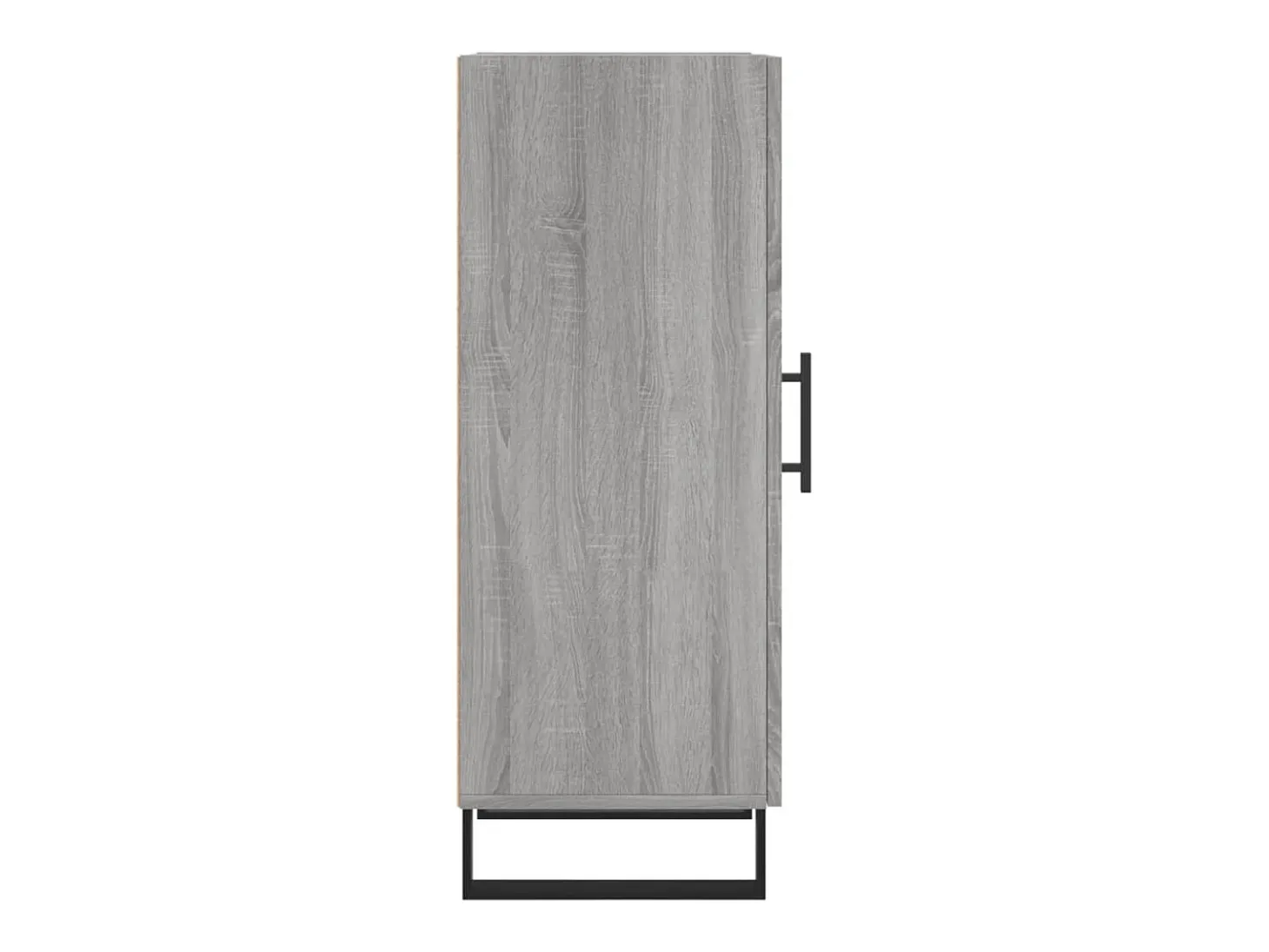 Aparador madera de ingeniería gris Sonoma 34,5x34x90 cm