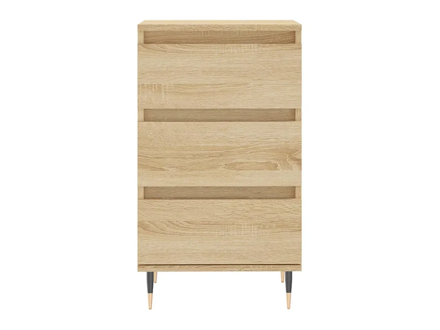 Aparador madera de ingeniería roble Sonoma 40x35x70 cm ES61283