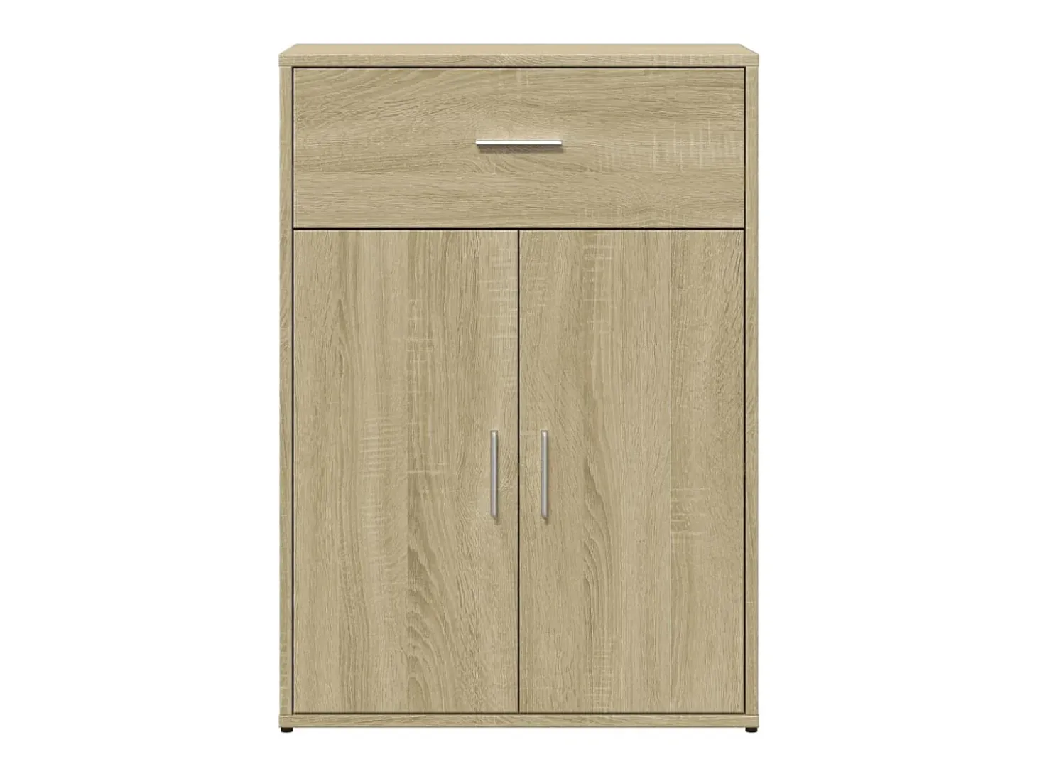 Aparador madera de ingeniería roble Sonoma 60x30x84 cm ES241162