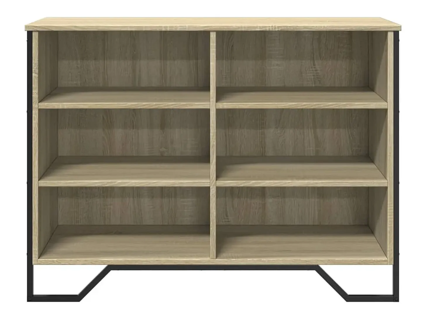 Aparador madera de ingeniería roble Sonoma 101x35,5x74,5 cm