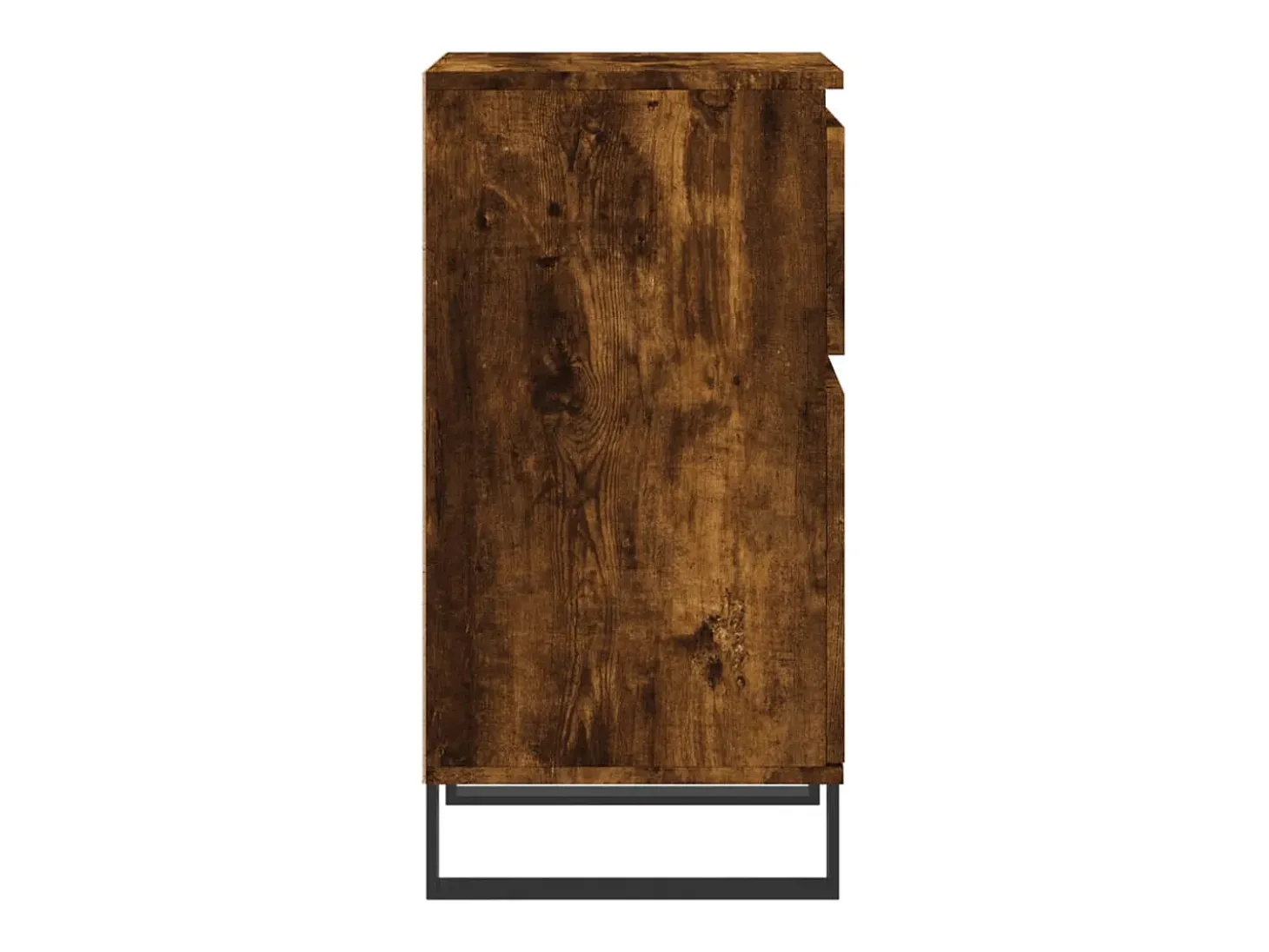 Aparador madera de ingeniería roble ahumado 40x35x70 cm