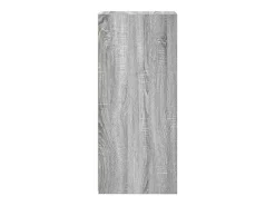 Aparador madera de ingeniería gris Sonoma 30x41x93 cm
