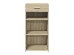 Aparador madera de ingeniería roble Sonoma 45x42,5x93 cm