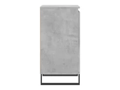 Aparador madera de ingeniería gris hormigón 40x35x70 cm