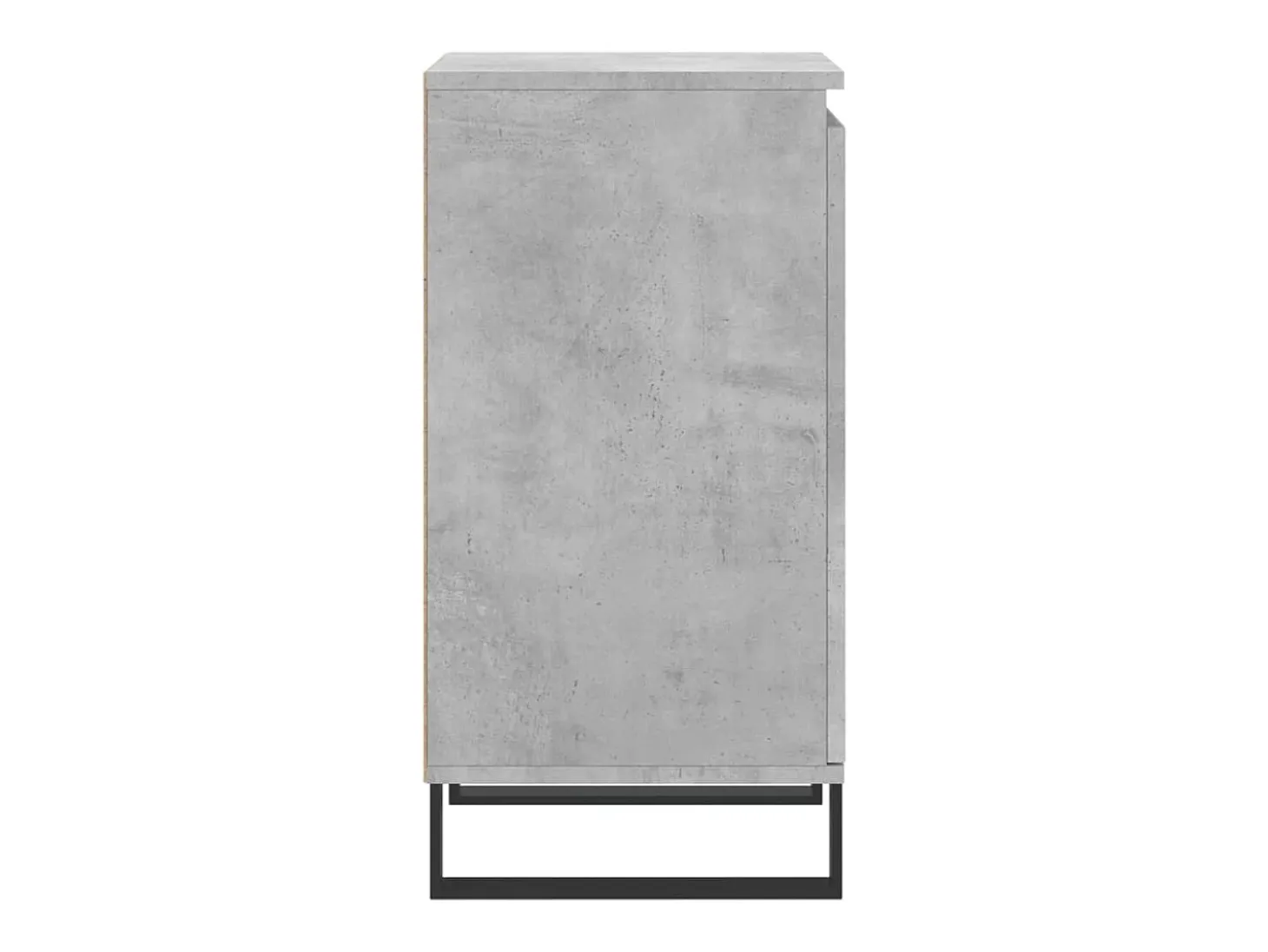 Aparador madera de ingeniería gris hormigón 40x35x70 cm