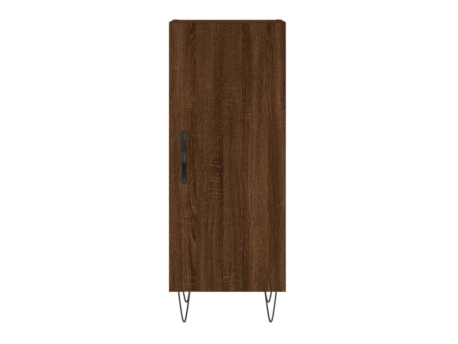 Aparador madera de ingeniería marrón roble 34,5x34x90 cm ES70272