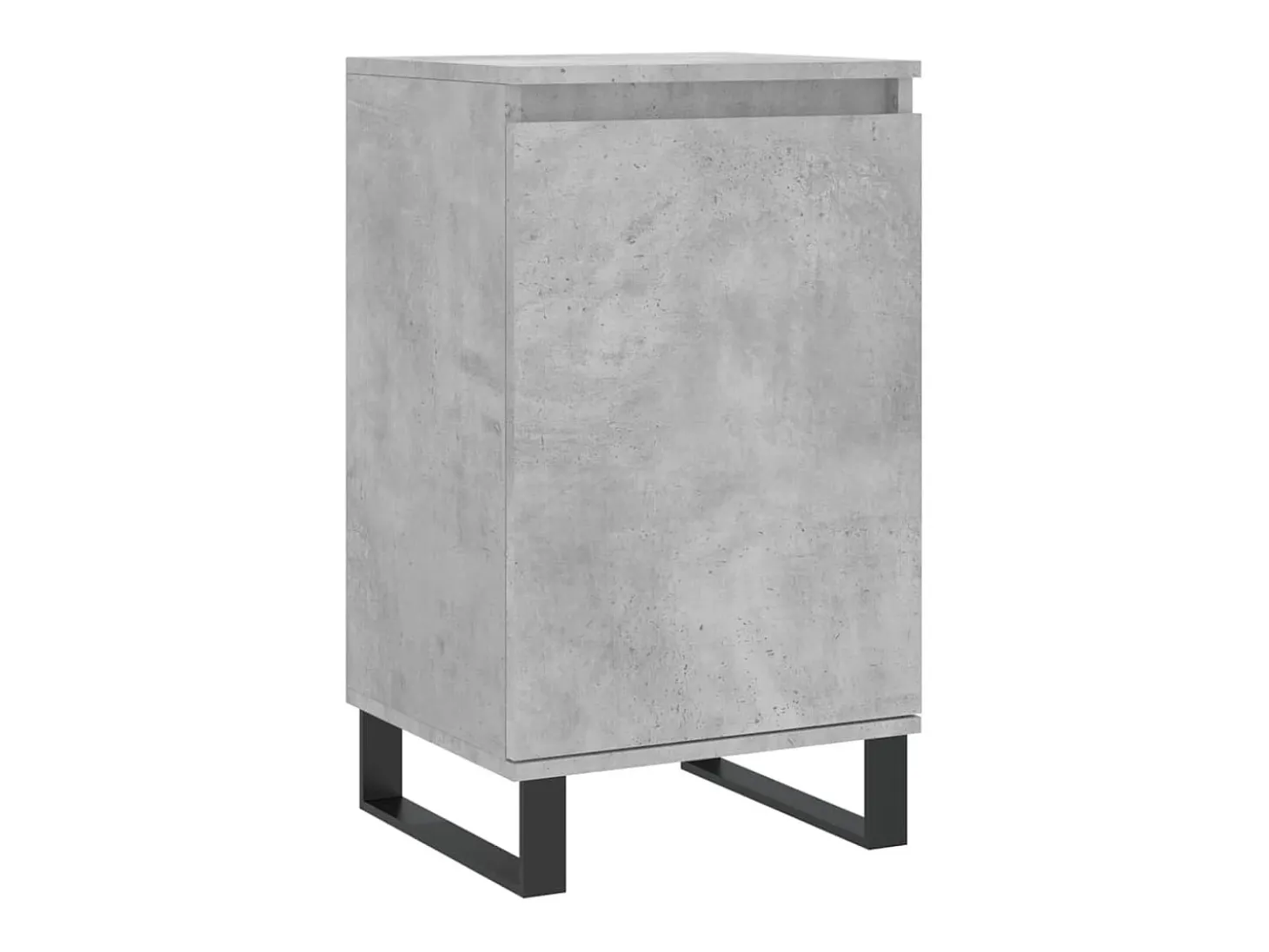 Aparador madera de ingeniería gris hormigón 40x35x70 cm ES84857