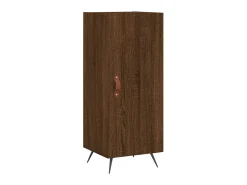 Aparador madera de ingeniería marrón roble 34,5x34x90 cm ES94698