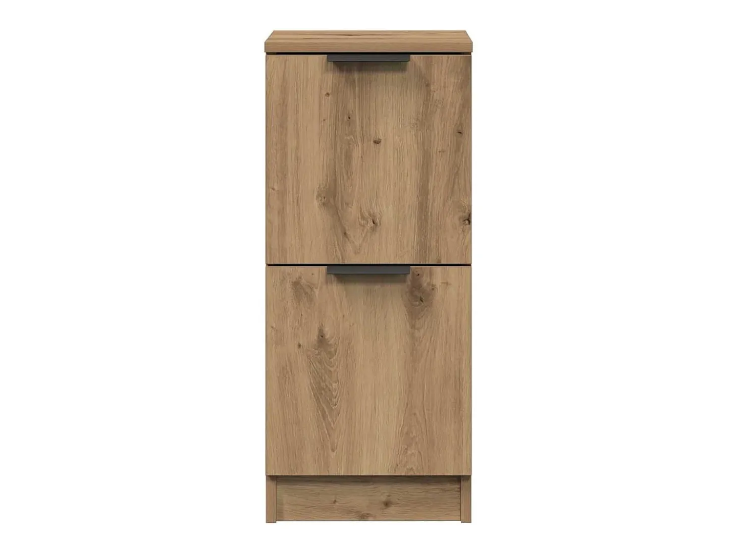 Aparador madera de ingeniería roble artisian 30x30x70 cm
