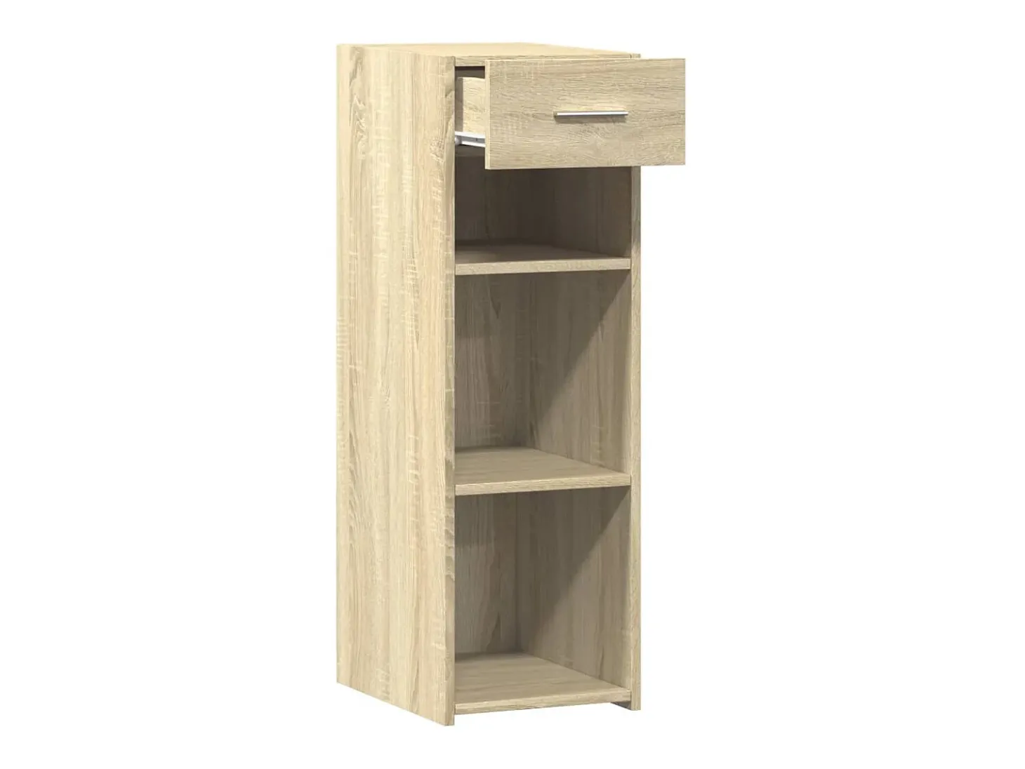 Aparador madera de ingeniería roble Sonoma 30x42,5x93 cm