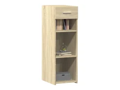 Aparador madera de ingeniería roble Sonoma 30x42,5x93 cm