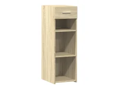Aparador madera de ingeniería roble Sonoma 30x42,5x93 cm