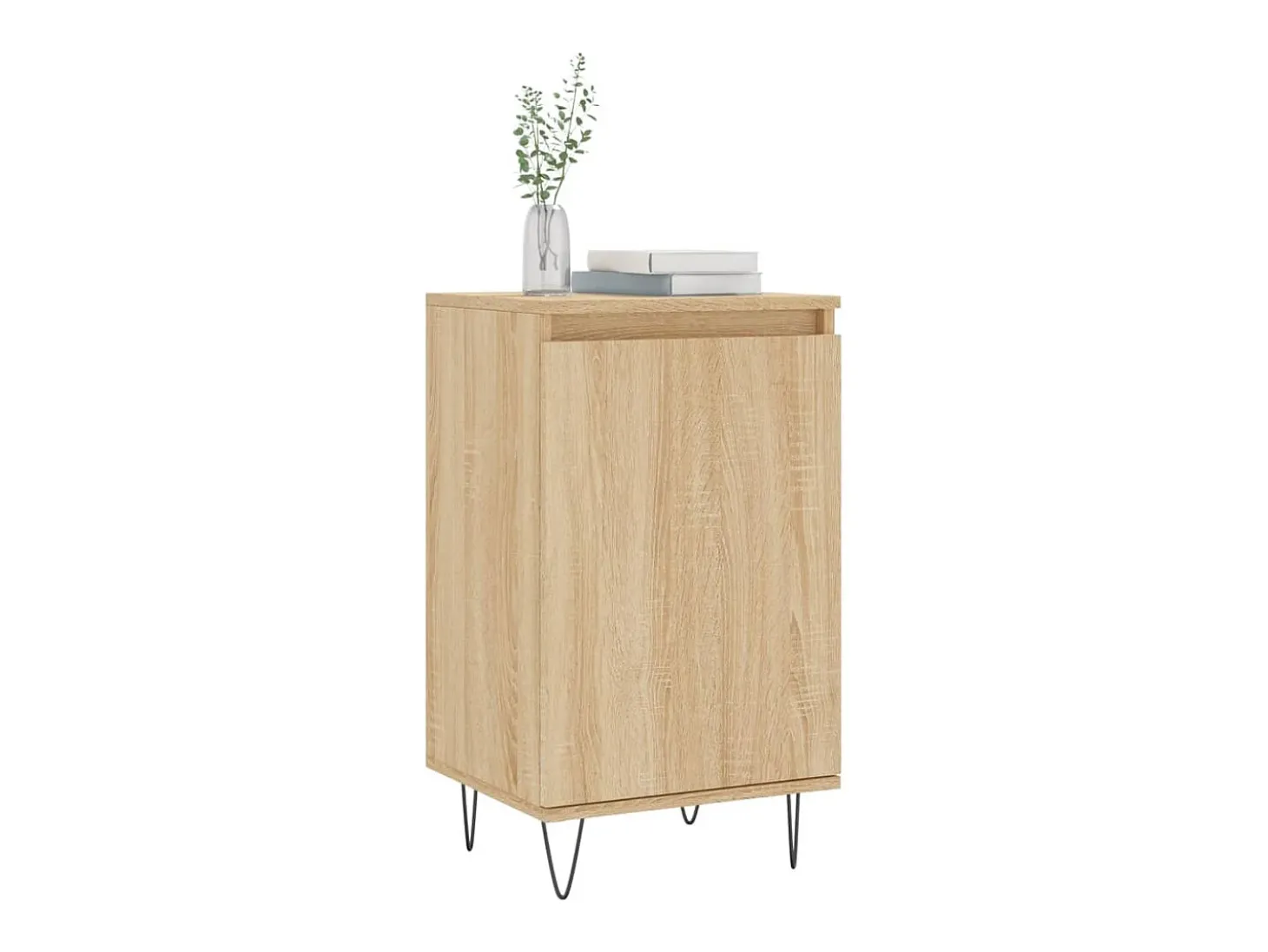 Aparador madera de ingeniería roble Sonoma 40x35x70 cm