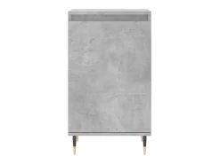 Aparador madera de ingeniería gris hormigón 40x35x70 cm