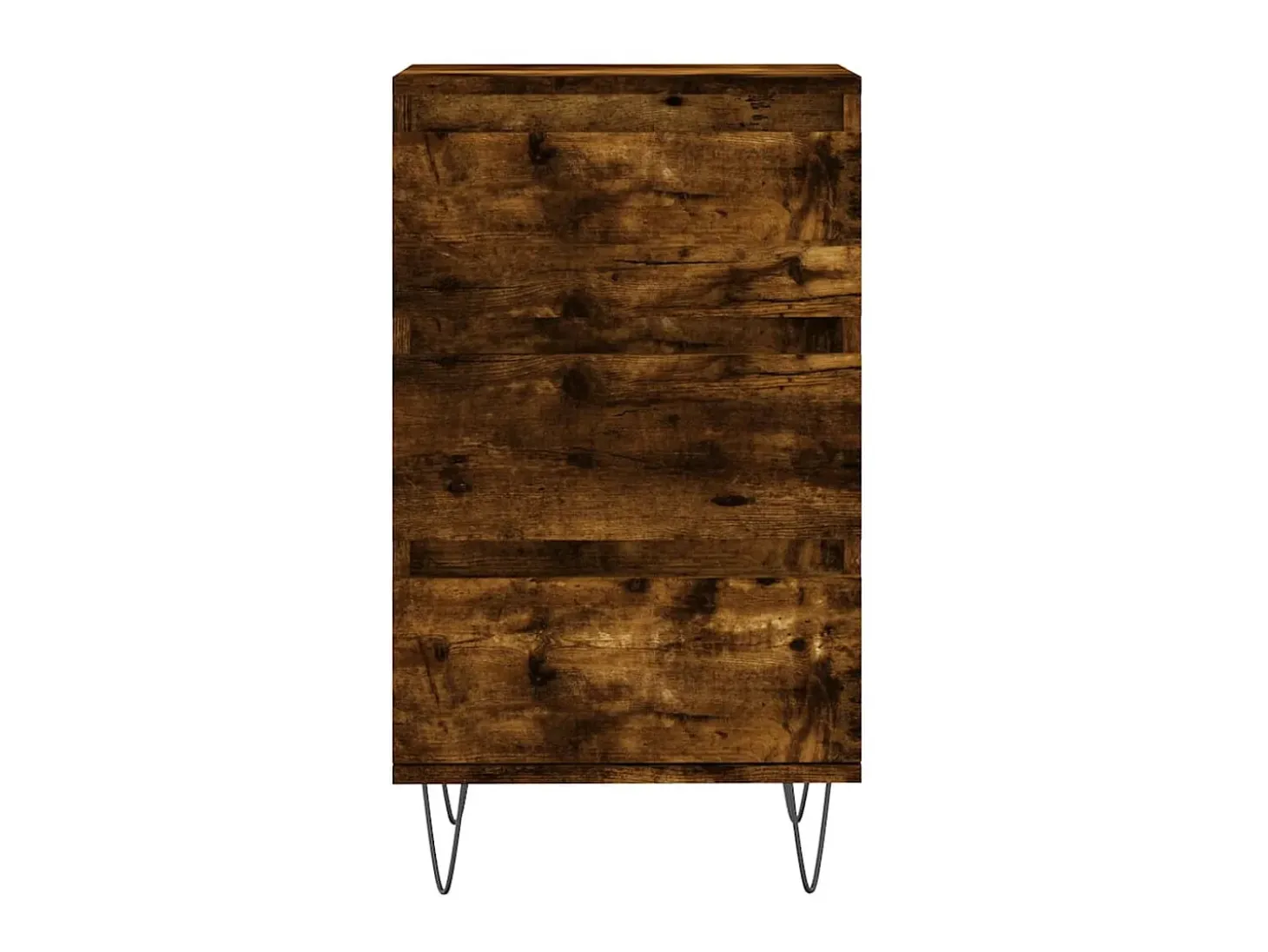 Aparador madera de ingeniería roble ahumado 40x35x70 cm ES83981