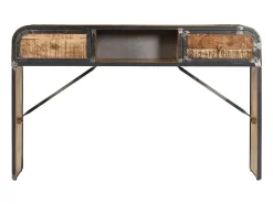 Aparador madera de mango maciza 120x30x75 cm ES68479