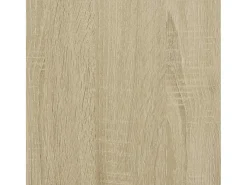 Aparador madera ingeniería y metal roble Sonoma 68x35x76 cm