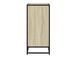 Aparador madera ingeniería roble Sonoma 68x35x76 cm