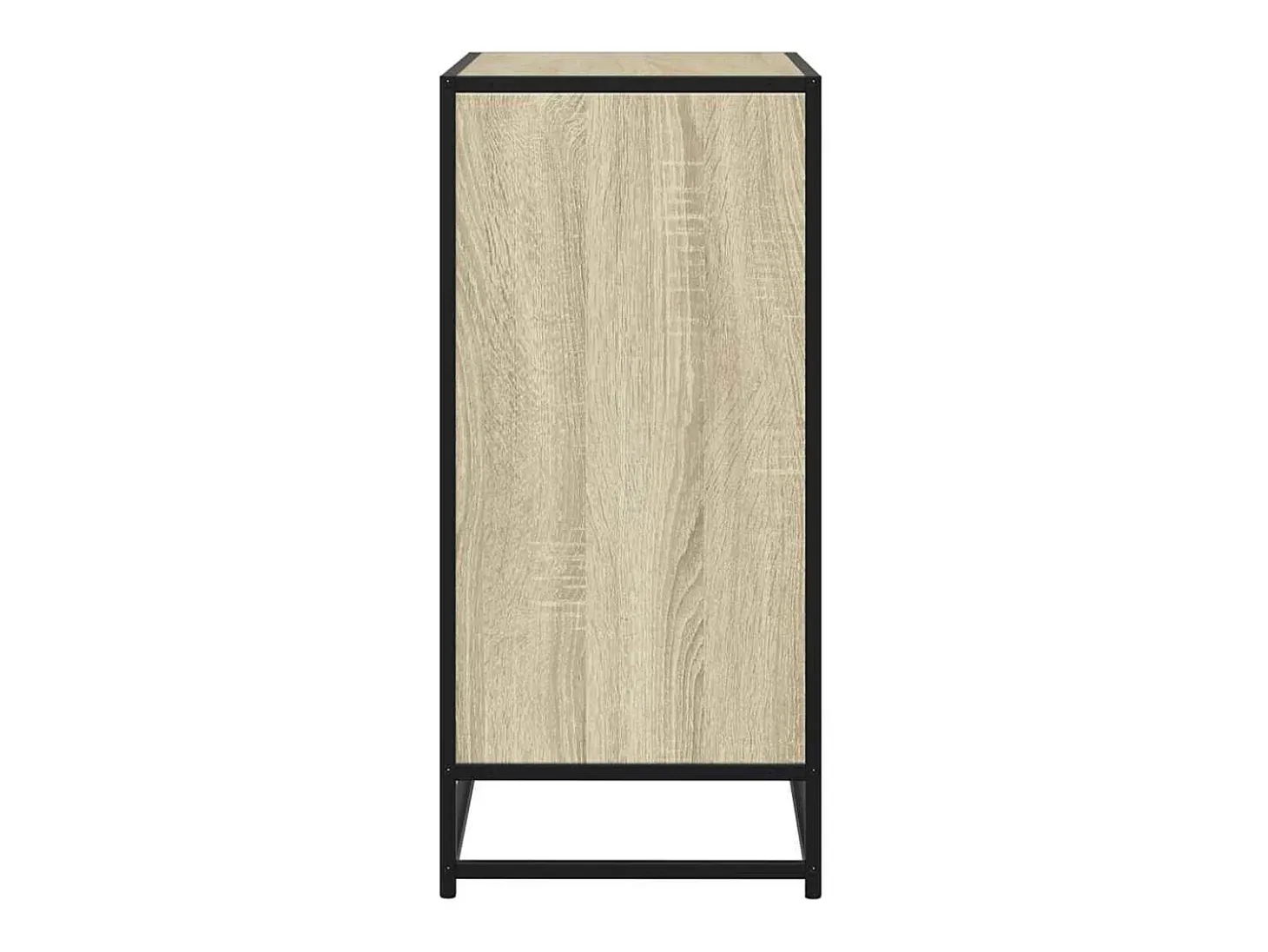 Aparador madera ingeniería roble Sonoma 68x35x76 cm