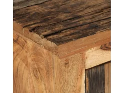 Aparador madera maciza acacia y reciclada 55x33x75 cm