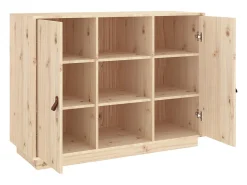 Aparador madera maciza de pino 100x40x75 cm