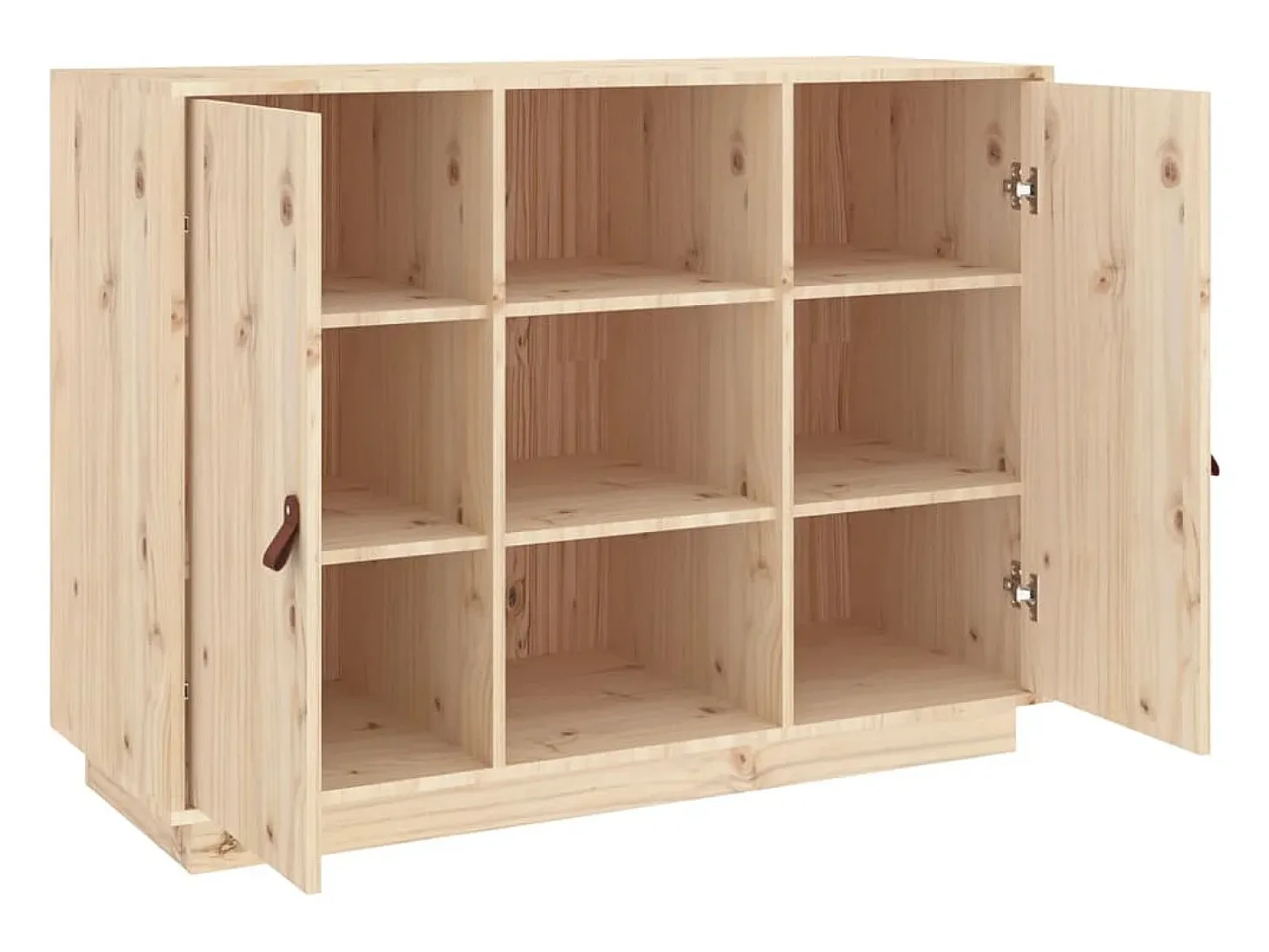 Aparador madera maciza de pino 100x40x75 cm