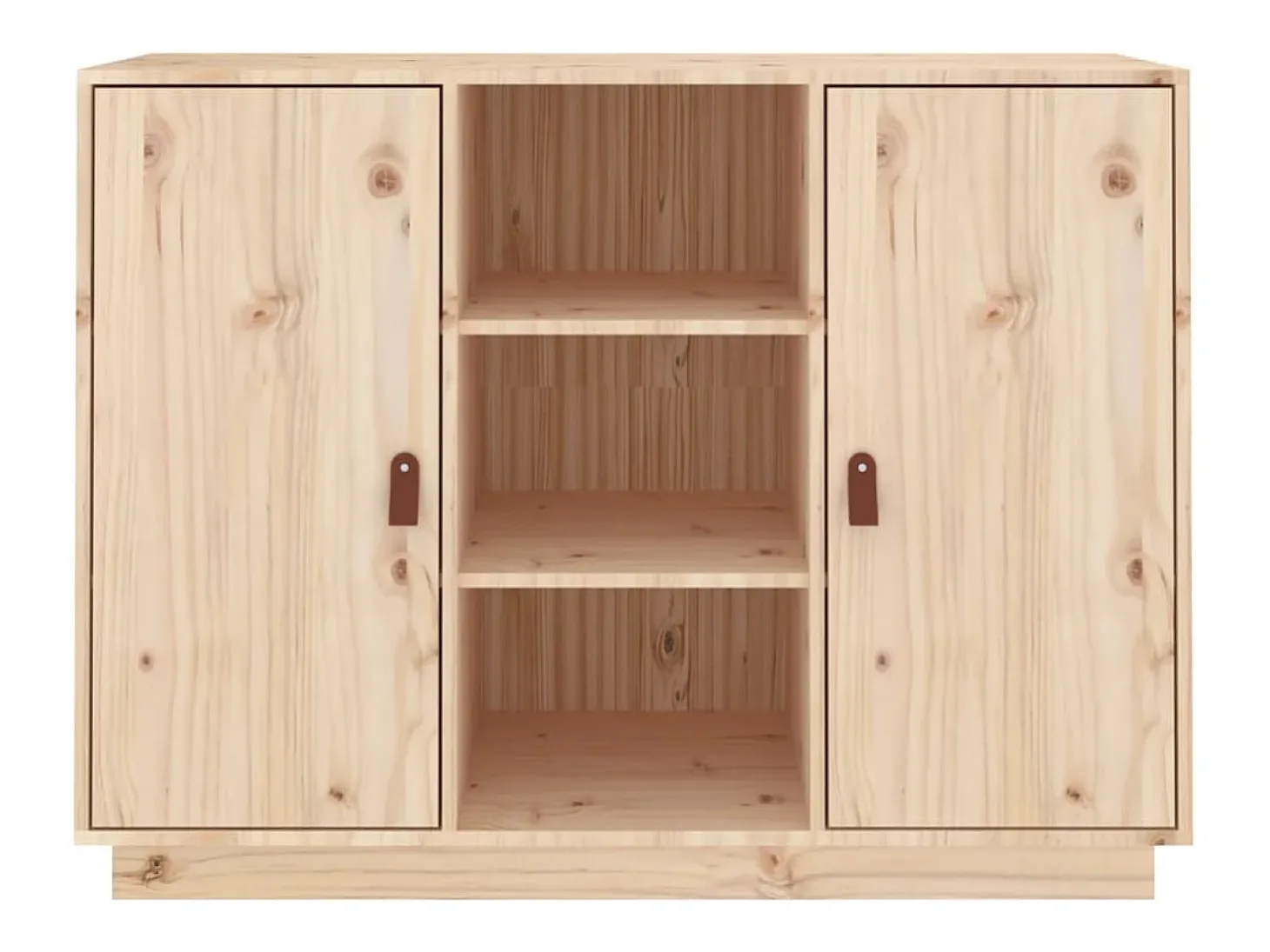 Aparador madera maciza de pino 100x40x75 cm