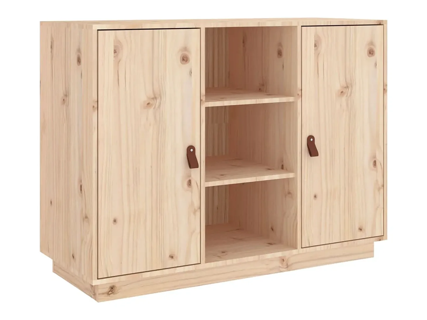Aparador madera maciza de pino 100x40x75 cm