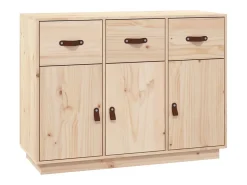 Aparador madera maciza de pino 100x40x75 cm