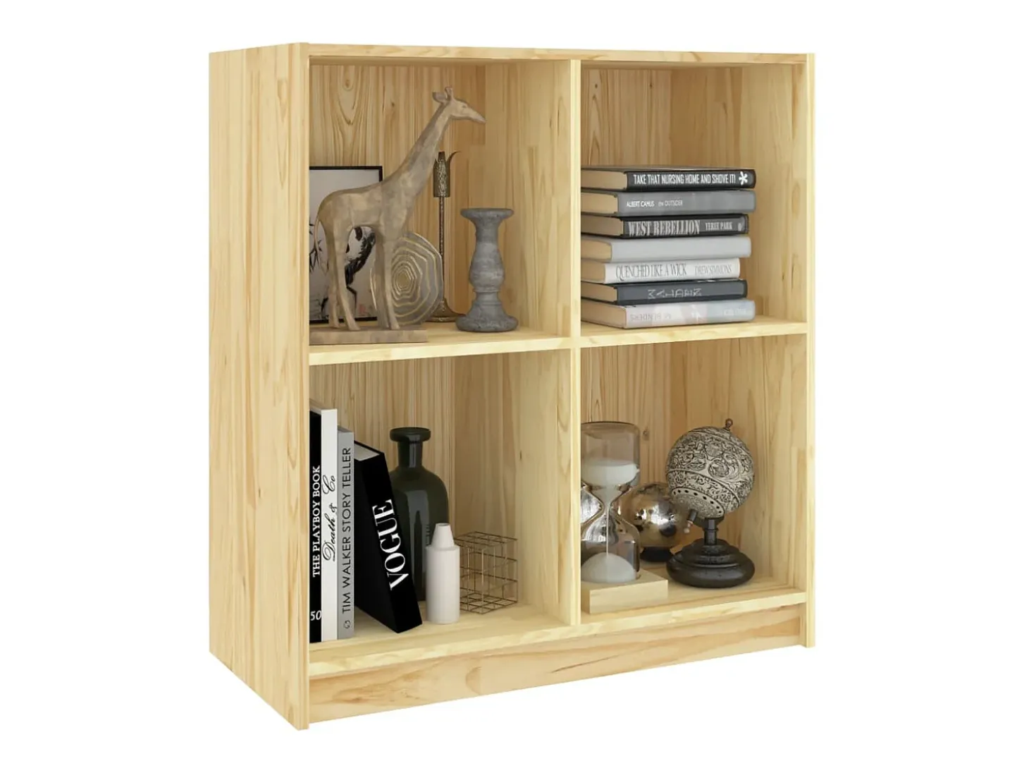 Aparador madera maciza de pino 70x33x76 cm ES21742