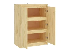 Aparador madera maciza de pino 60x36x84 cm