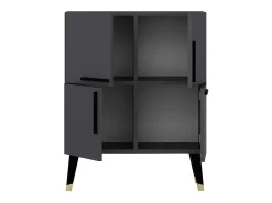 Aparador Makro Antracita 70x35x90 cm