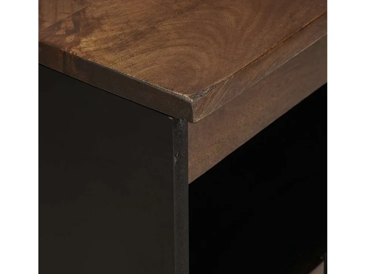 Aparador Marrón 60 x 33 x 75 cm madera maciza de mango