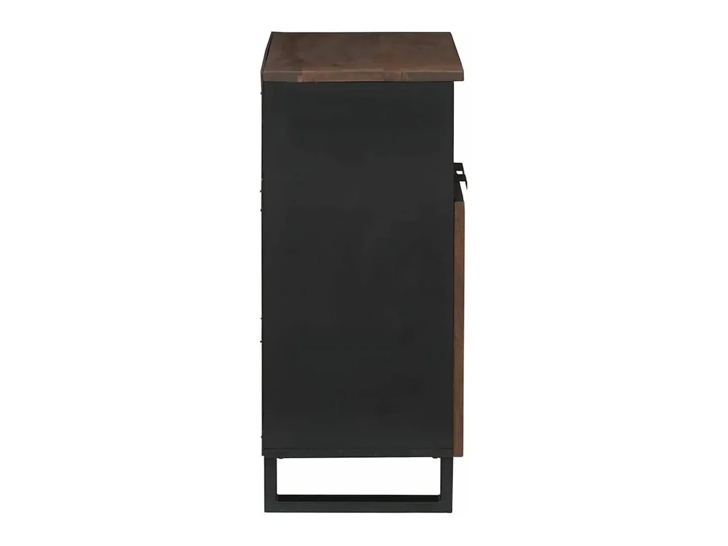 Aparador Marrón 60 x 33 x 75 cm madera maciza de mango