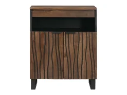 Aparador Marrón 60 x 33 x 75 cm madera maciza de mango