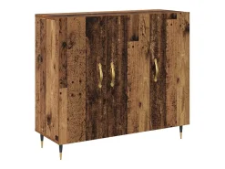 Aparador Marrón 90 x 34 x 80 cm Madera de Ingeniería