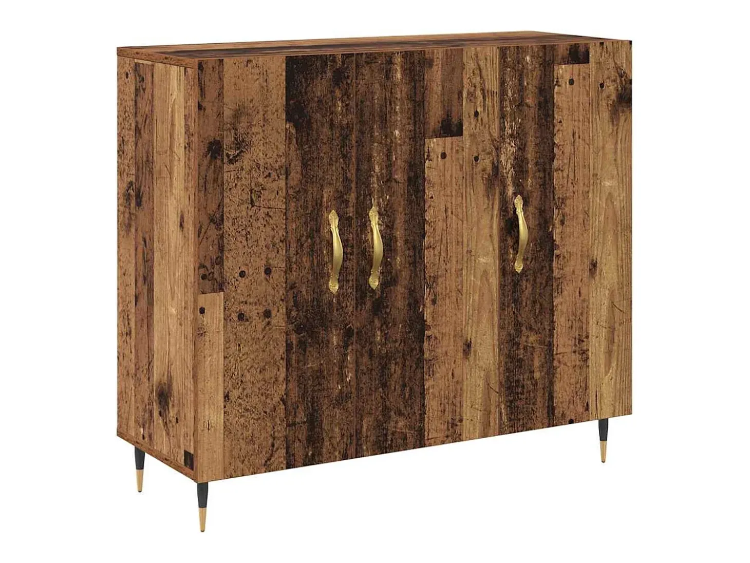 Aparador Marrón 90 x 34 x 80 cm Madera de Ingeniería