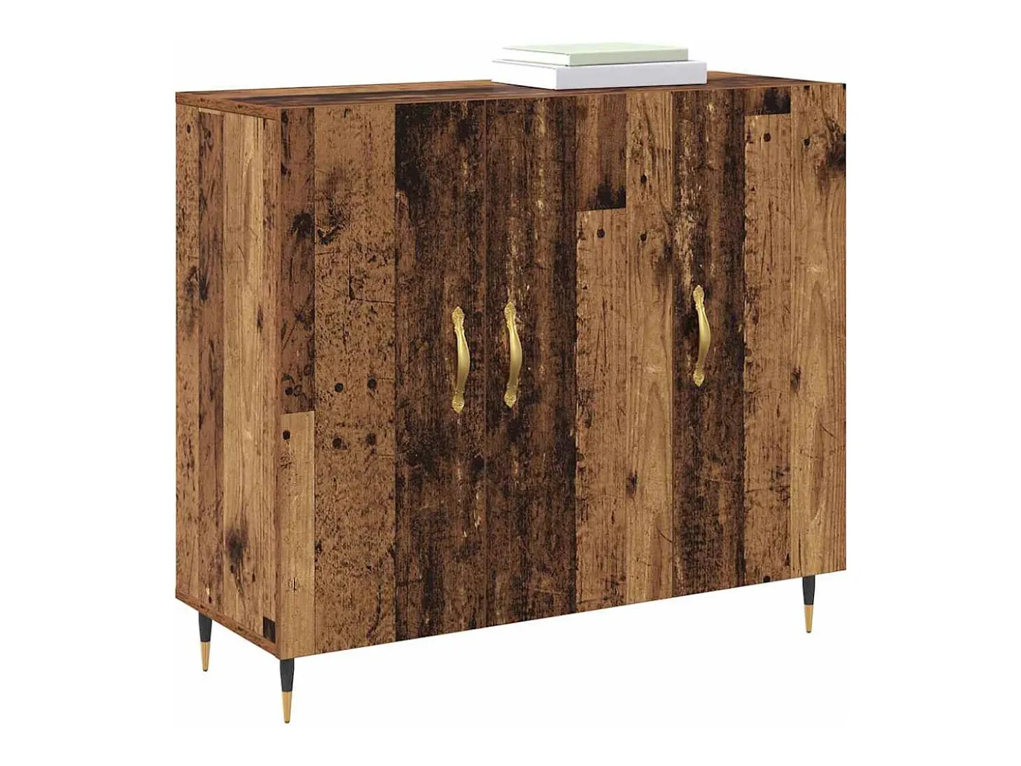 Aparador Marrón 90 x 34 x 80 cm Madera de Ingeniería