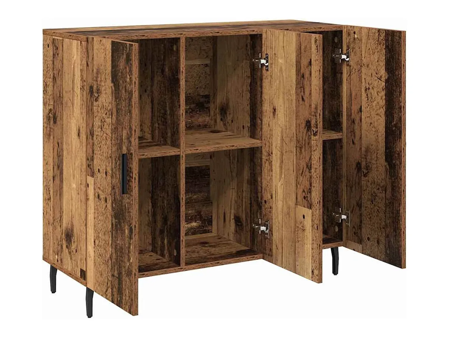 Aparador Marrón 90 x 34 x 80 cm Madera de Ingeniería