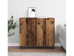 Aparador Marrón 90 x 34 x 80 cm Madera de Ingeniería