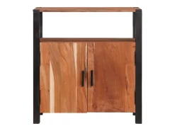 Aparador Marrón 70 x 30 x 75 cm Madera maciza de acacia